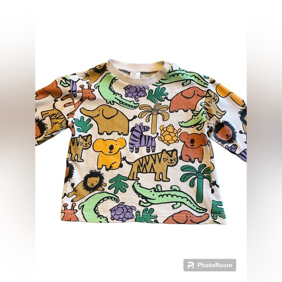 H&M sweatshirt size 1-2 years - Picture 2 of 4